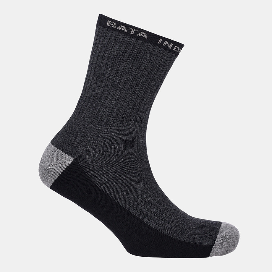 WORK SOCK - BLACK/CHARCOAL