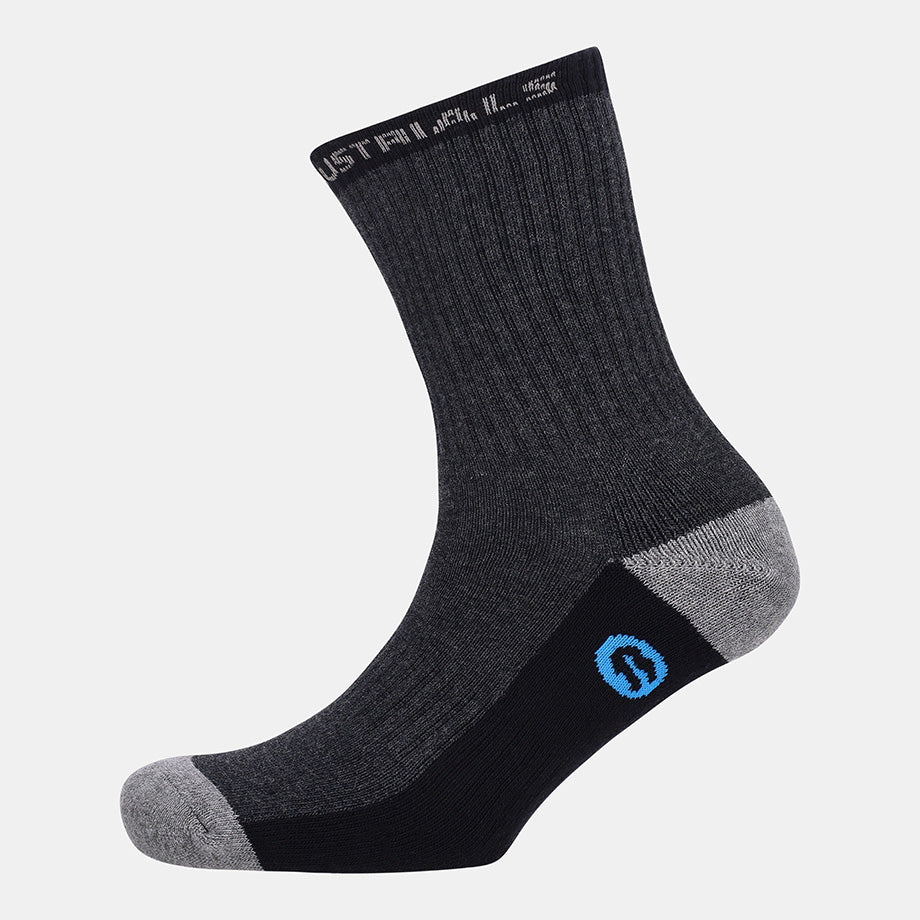 WORK SOCK - BLACK/CHARCOAL