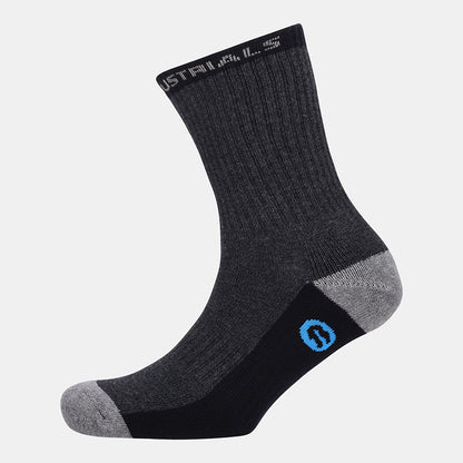 WORK SOCK - BLACK/CHARCOAL